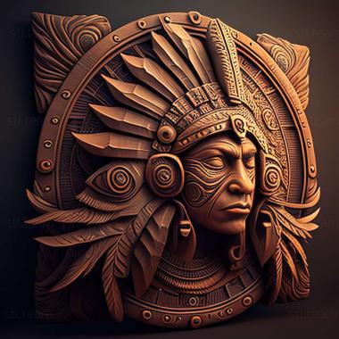 3D model aztec (STL)